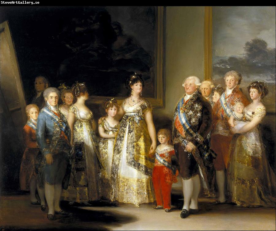 Francisco de Goya Charles IV of Spain and His Family